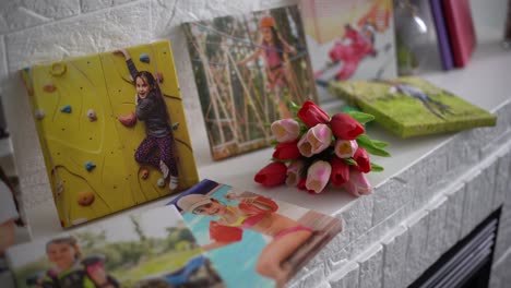 Leinwanddruck-Mit-Blumen.-Gespannte-Leinwand-Auf-Rahmen.-Sommerlandschaftsfotografie.-Foto-Auf-Leinwand-Gedruckt