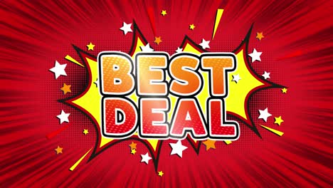 best deal comic illustration