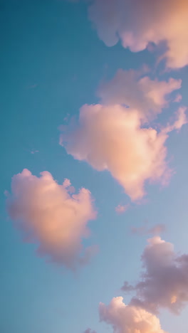 el colorido paisaje de nubes del atardecer