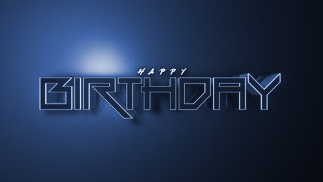 Monochrome-Happy-Birthday-text-on-dark-blue-gradient