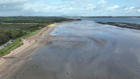 waterford ireland woodstown beach waterford estuary on a autumn morning