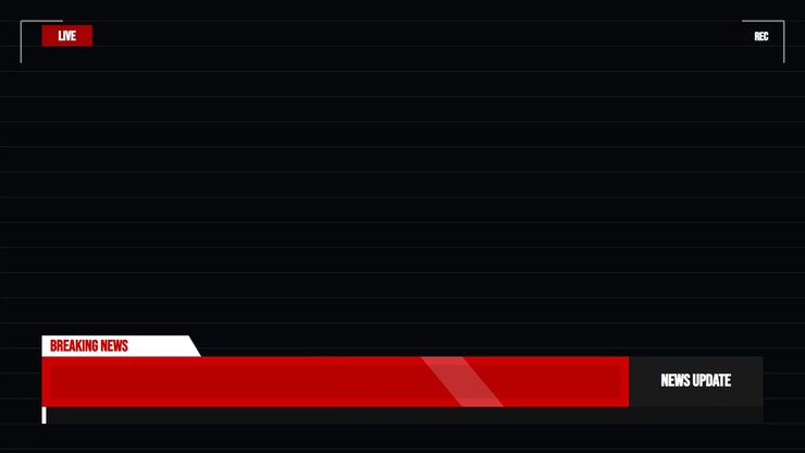 Breaking News Lower Third Graphic Overlay