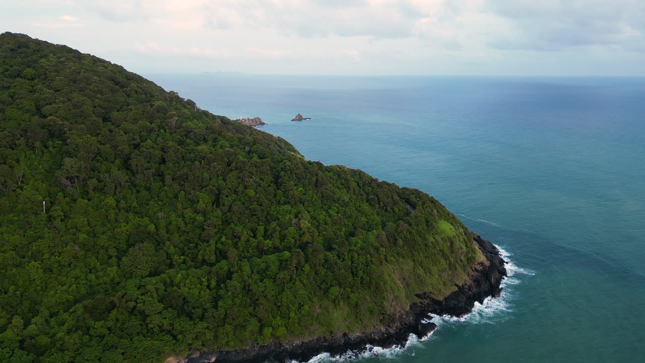 Premium stock video - Aerial view of mu ko lanta national park koh ...