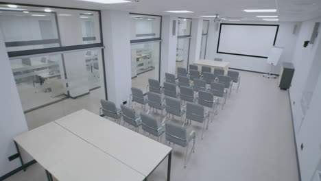 empty modern conference or lecture room