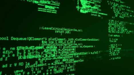 digital animation of matrix