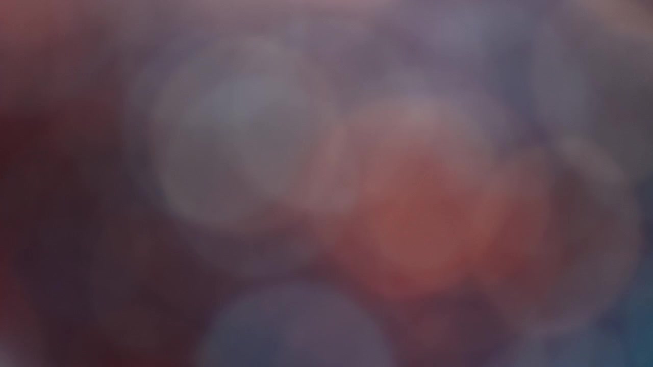 Red and Blue Bokeh Light Background
