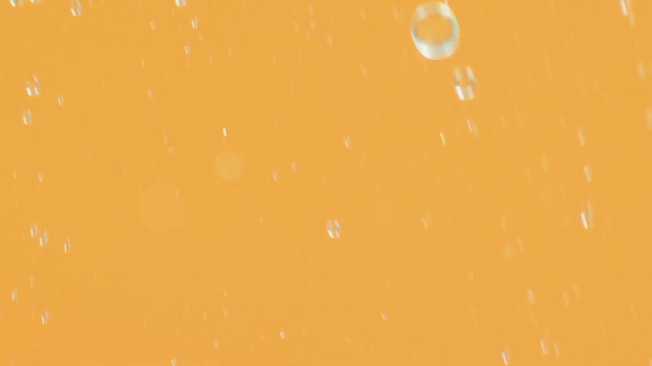 animación de texto de agradecimiento sobre un fondo con patrones líquidos abstractos.