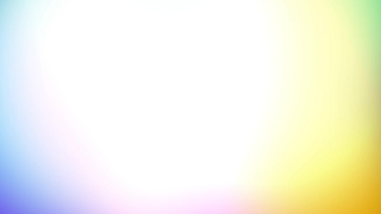 Abstrakter Light-Leak-Übergang mit lebendigen Farbverläufen