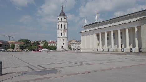 historic city center of vilnius in lithuania