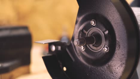 assembly of the grinder