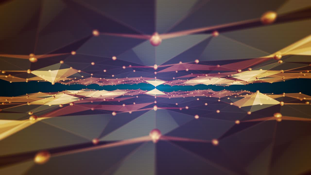 fondo abstracto - ondas de polígono