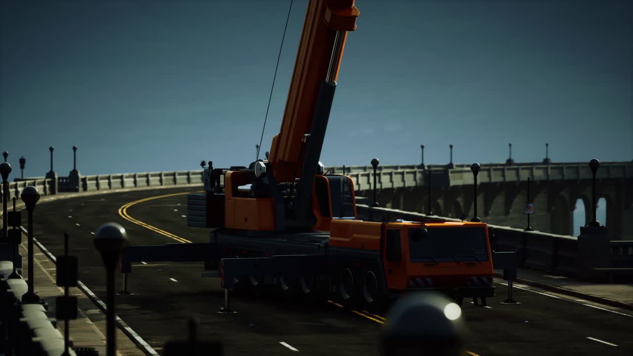 건설 중인 고속도로 다리