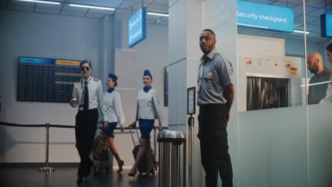 airport security checkpoint