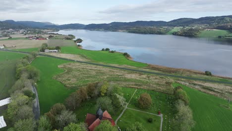 rein church near reinsgrenda village in trøndelag county, norway