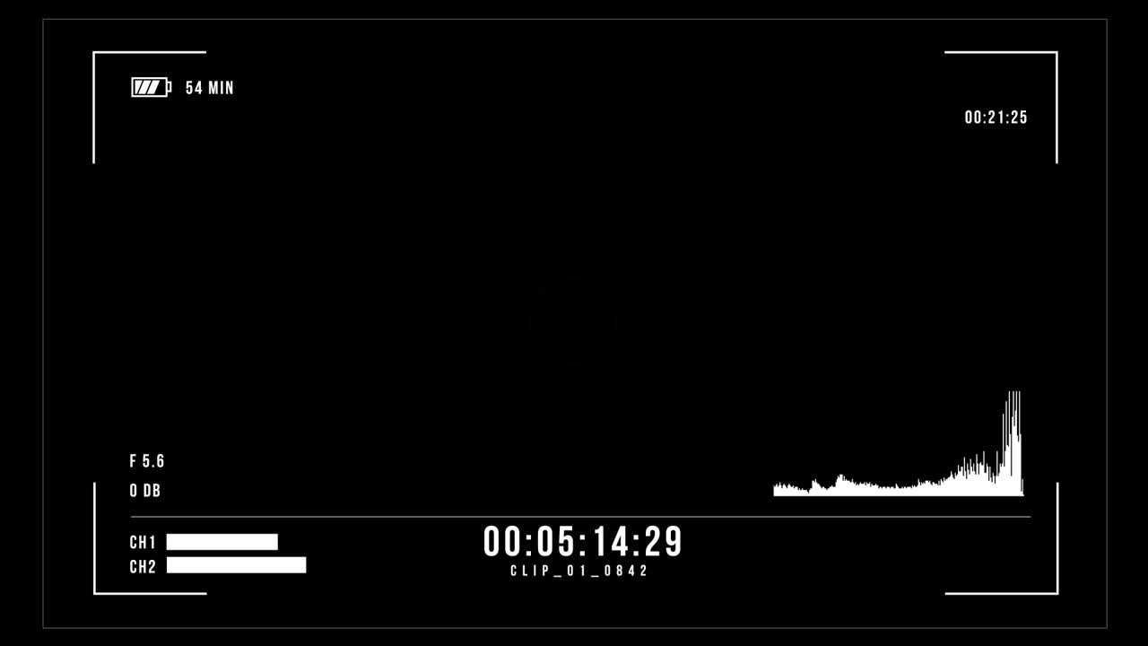 Camera Recording Interface Display Overlay
