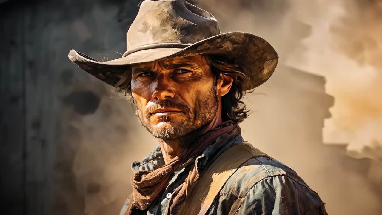 Rugged Cowboy Portrait