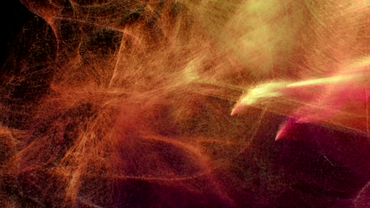 particulas bonitas em 4k. loop sem costura.