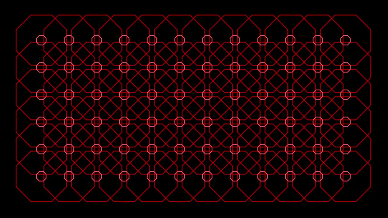 Seamless Pattern Octagon Kaleidoscope pattern Loop Graphics Background Pattern