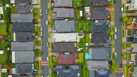 drone of houses and horizon in sydney, australia-4