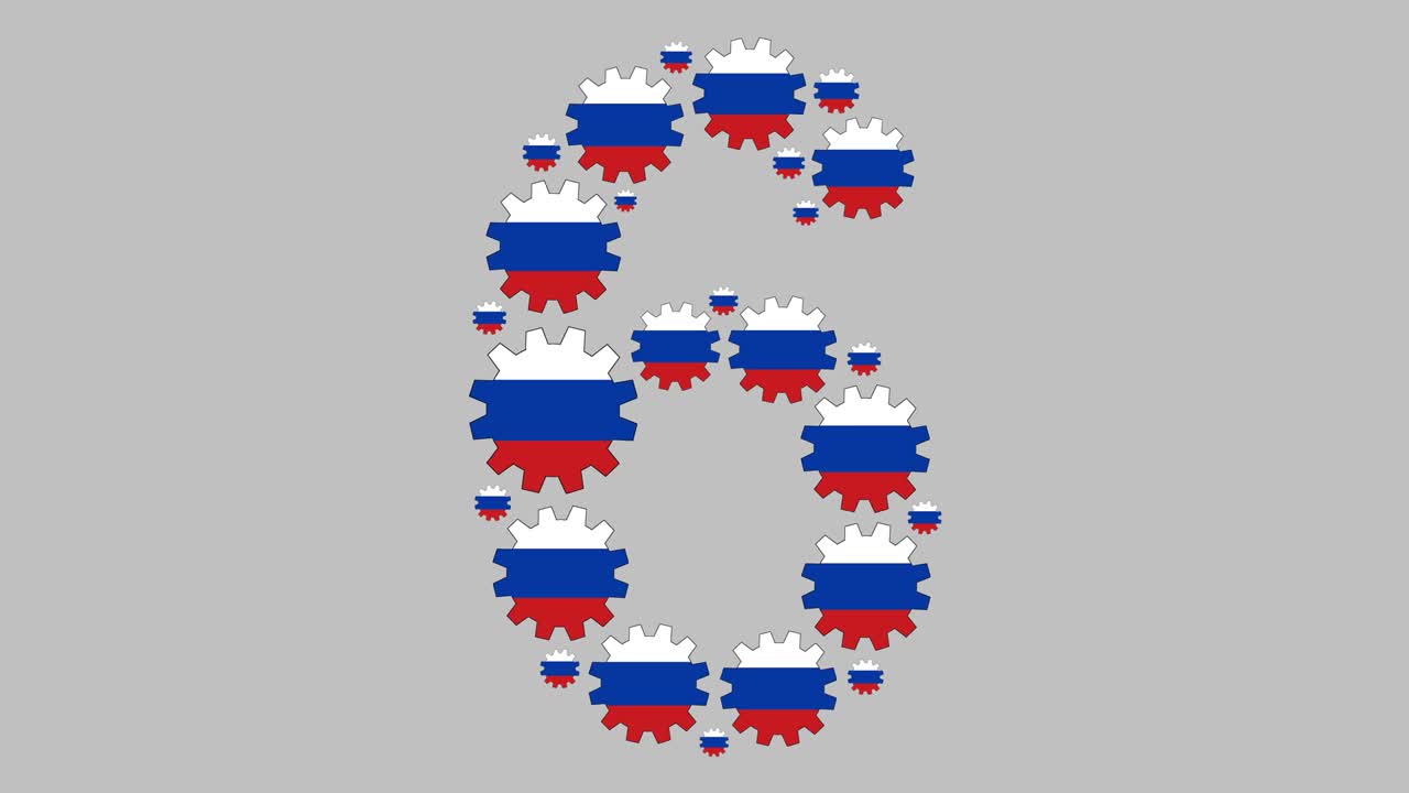 el número seis ruso.