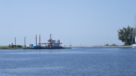 Zeitraffer-Segelboote-Boote-In-Der-Bucht