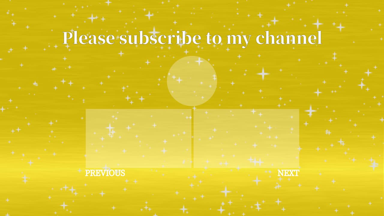 럭셔리 엔드 카드 엔딩 스크린 모션 그래픽