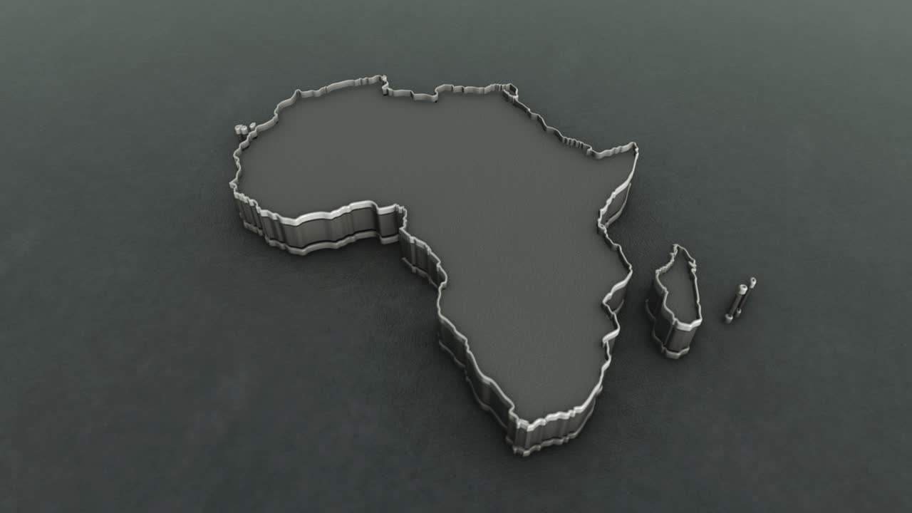 아프리카 대륙 배경 4k