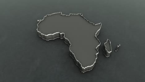 africa continent background 4k