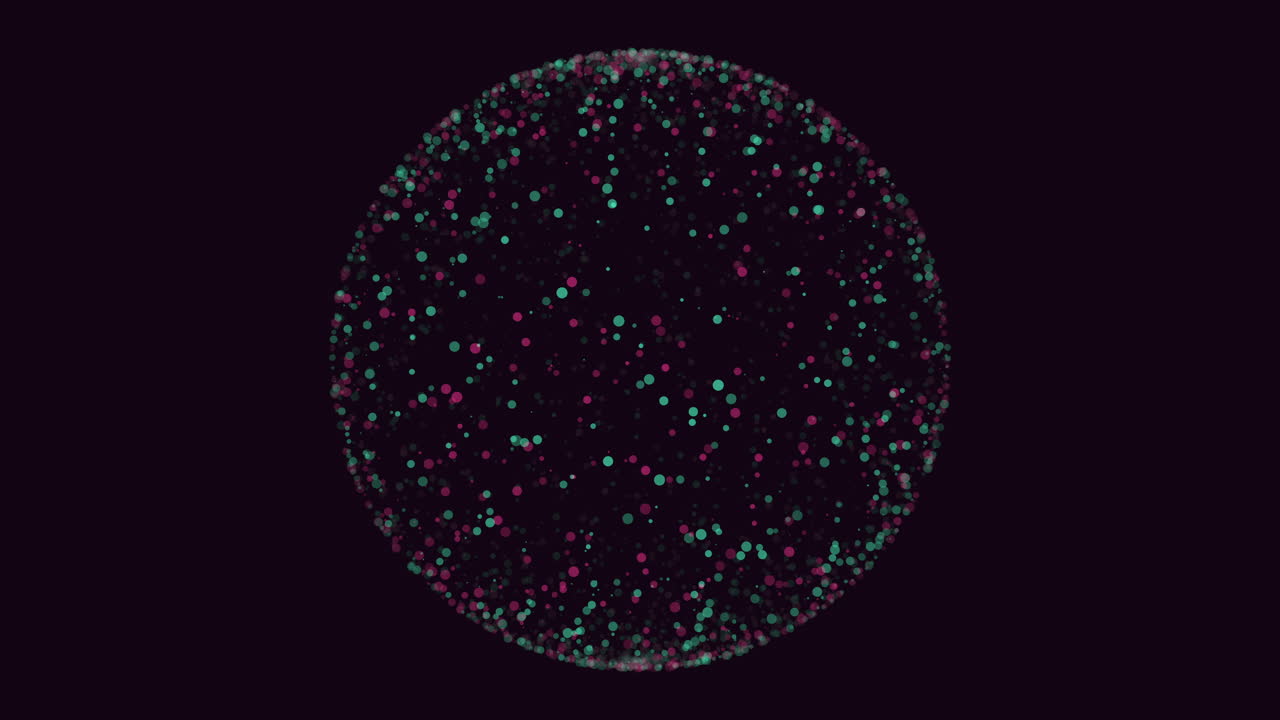 Vibrant nebula sphere a striking and dynamic cosmos