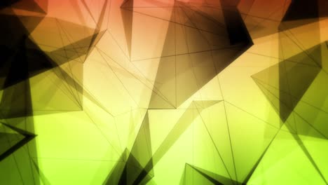 fondo de bucle gráfico de patrón geométrico triangular