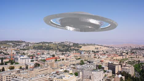 ufo over jerusalem