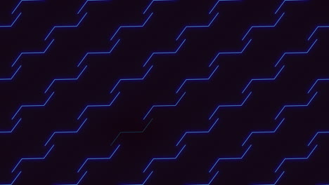 glowing blue lightning bolts on a black background