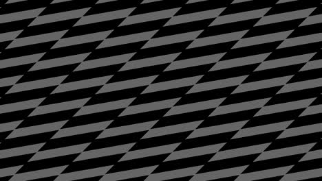 patrón blanco y negro en un fondo mínimo.