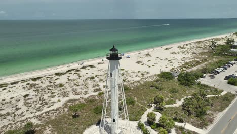 Lighthouse-aerial-view-on-the-Gulf-of-Mexico