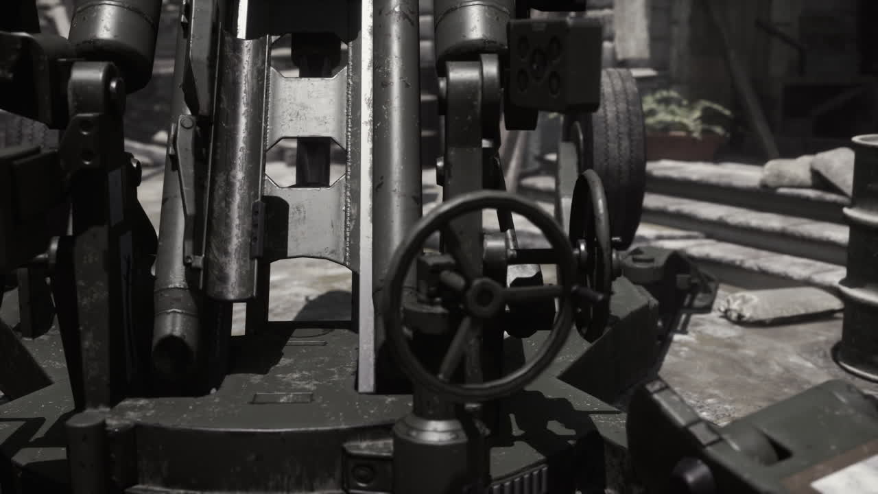 도시에서 대포 총