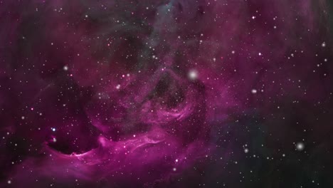 Una-Nube-De-Nebulosa-Rojiza-Que-Se-Cierne-Sobre-El-Universo