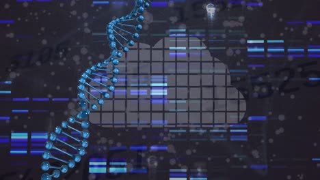 Animación-Del-Procesamiento-De-Datos-Sobre-Cadenas-De-ADN-Y-Nubes.