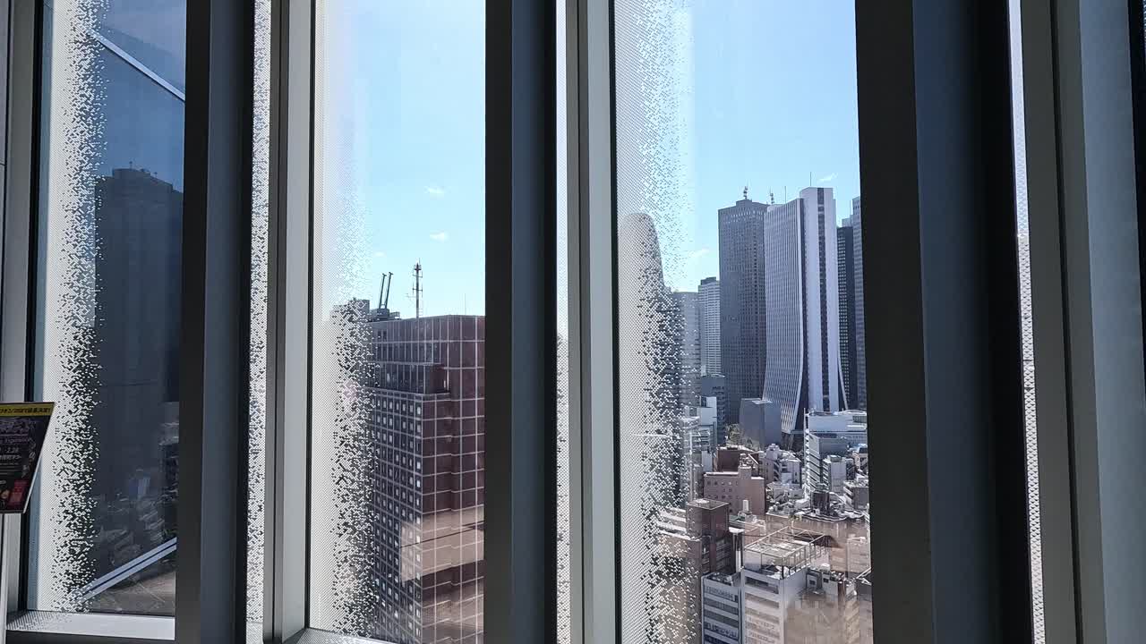 Panoramic View of Tokyo Skyline from Tokyu Kabukicho Tower in Shinjuku Japan