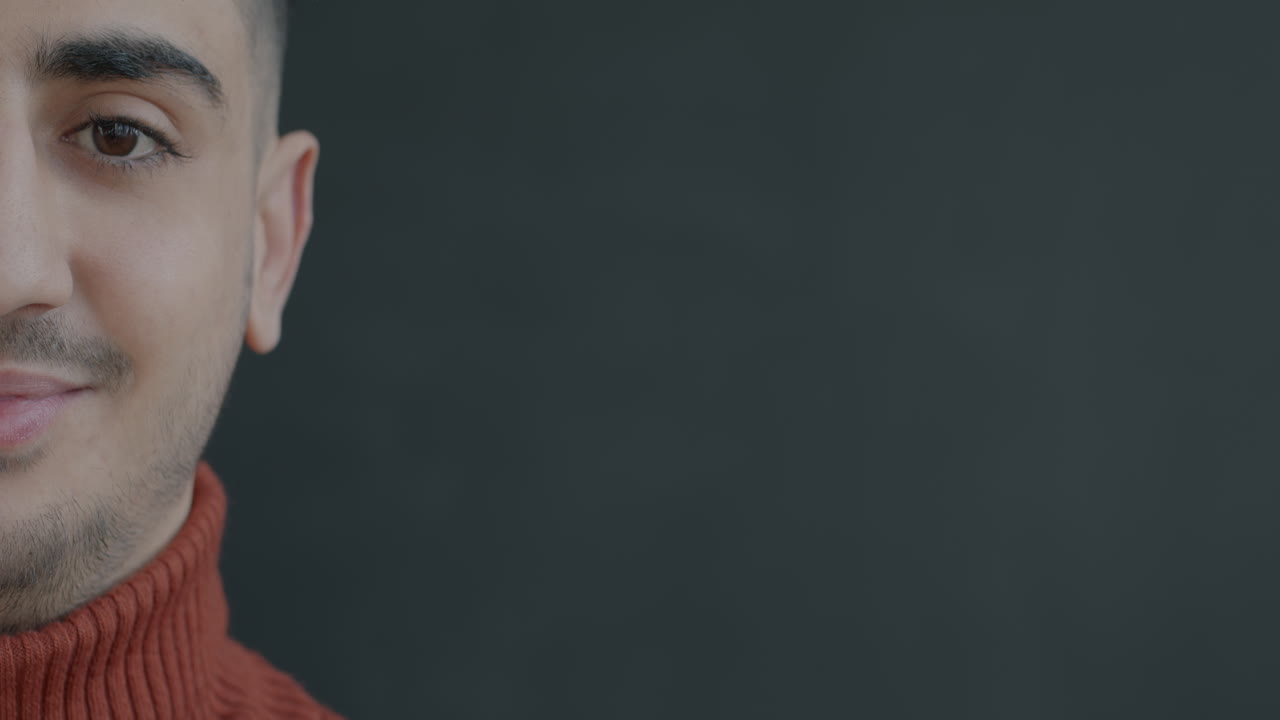 Retrato de un hombre sonriente