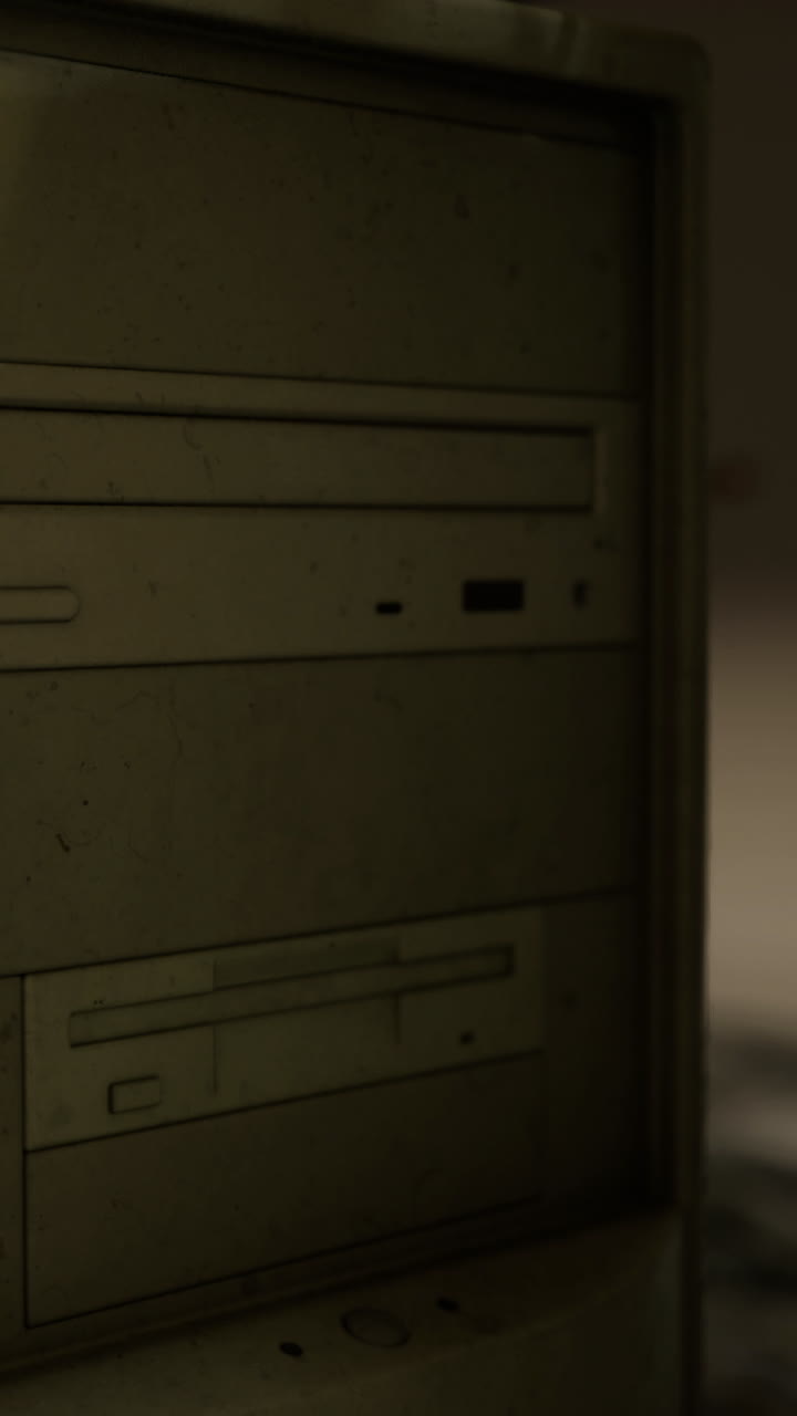Vintage electronic equipment evokes memories of former workplaces