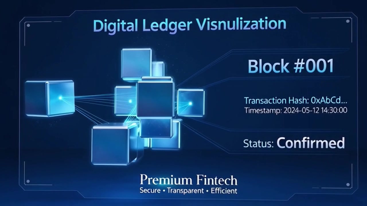Digital Ledger Visualization with Blockchain Transaction Data
