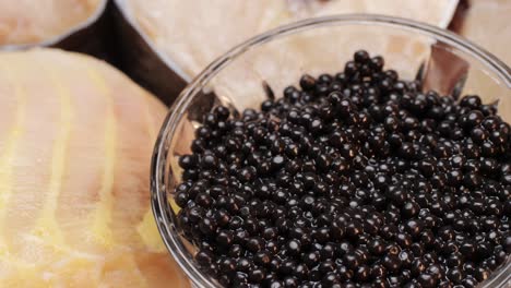 fish and caviar