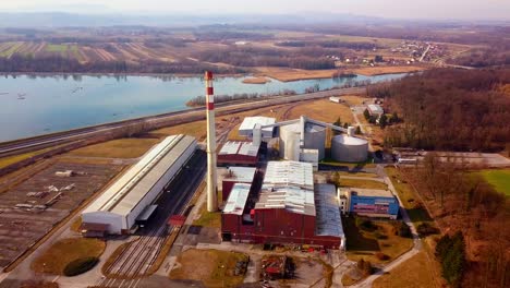 Stunning-4K-drone-footage-of-the-sugar-factory-in-Ormož-in-Prlekija