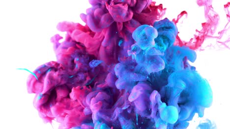mezcla mágica de colores de tinta