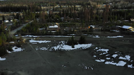 Dark-gravel-pit-and-empty-field-in-the-woods