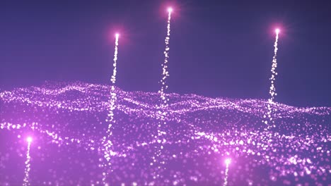 purple sparkly background