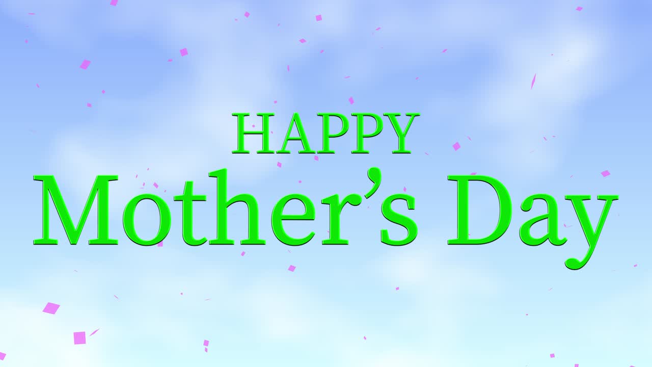 Mother's Day Message Gift Present Motion Graphics