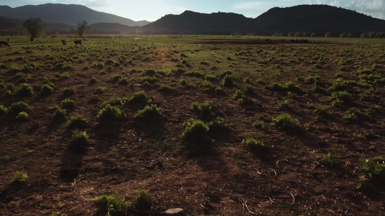 tomas aéreas cinematográficas de drones del paisaje y la naturaleza chilena