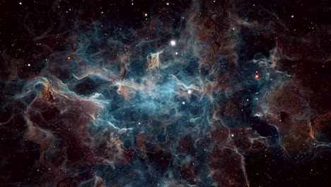 stunning nebula in deep space