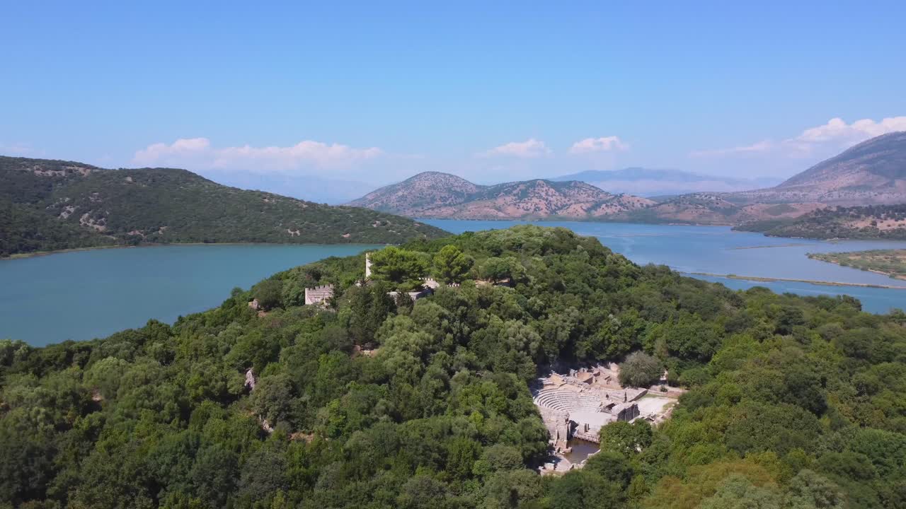 Archeologické naleziště a krajina Butrint v Albánii